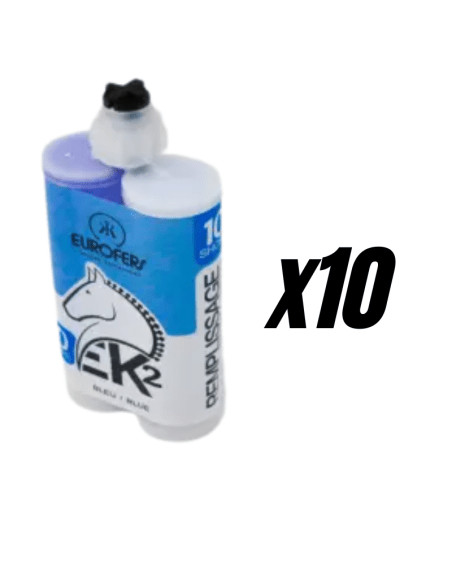 Silicone EK2 10 shore bleu par 10