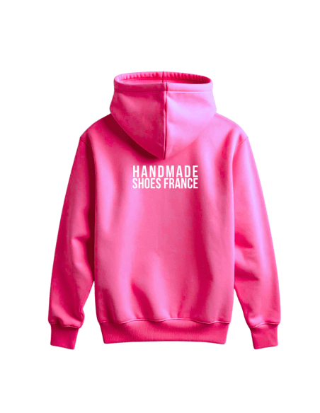 Sweat HMS  rose fluo -  Taille M